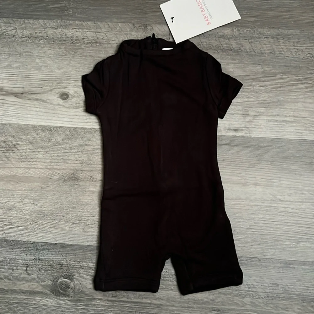 BRAND NEW WITH TAGS NAKED WARDROBE BABY BASICS ROMPER!
